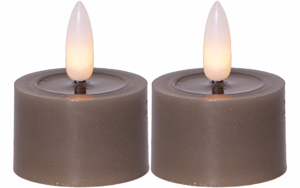 Star Trading LED Teelicht 2 Pack Flow 5 cm – Mole
