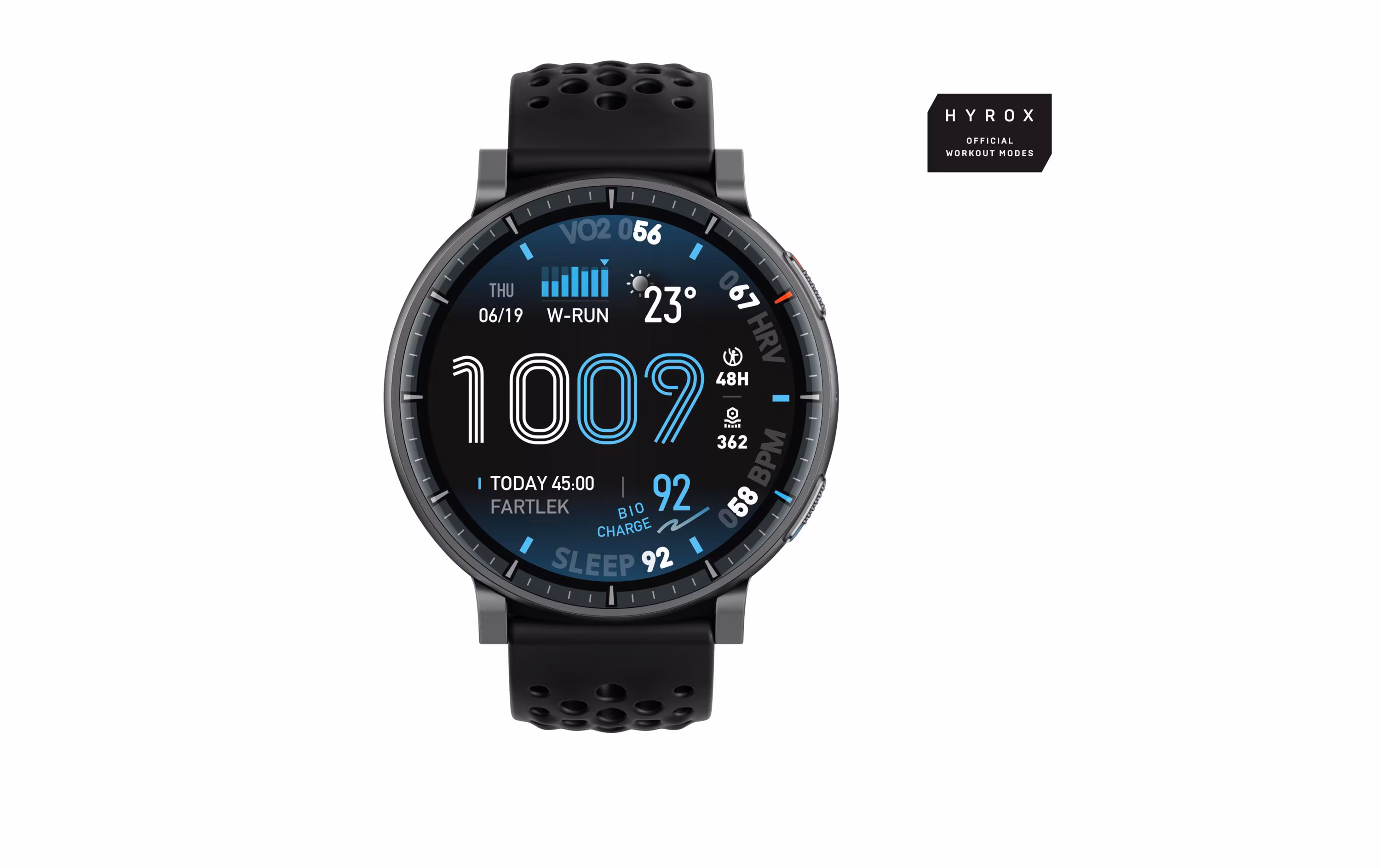 Amazfit Smartwatch Active Max 1.5 Zoll AMOLED 5 ATM Schwarz