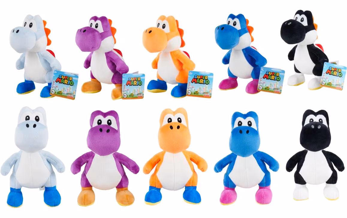 Simba SuMa Yoshi Plüsch bunt, 20 cm, Assortiert