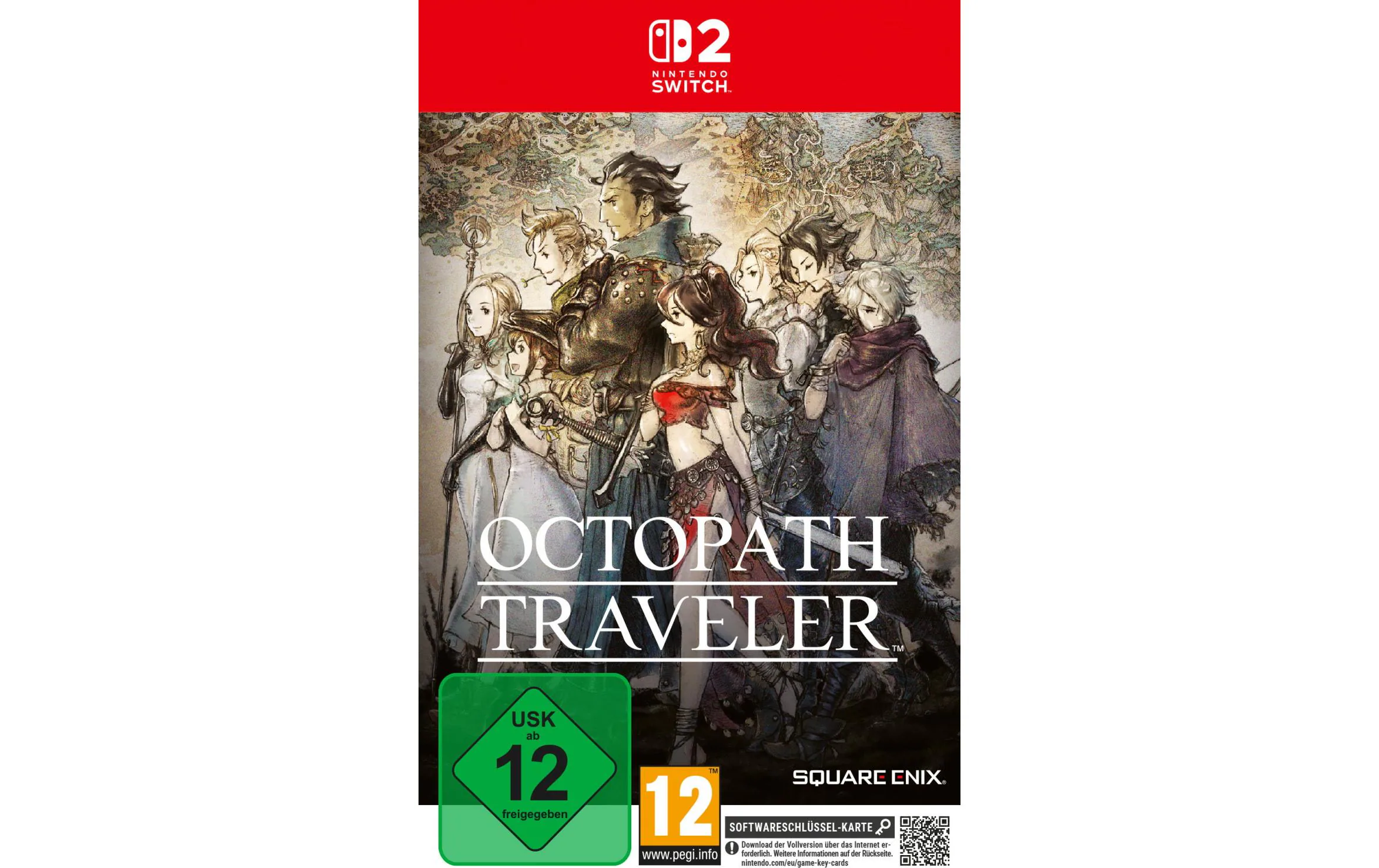 Square Enix Octopath Traveler [NSW2] (D/F/I) (Game-Key Card)