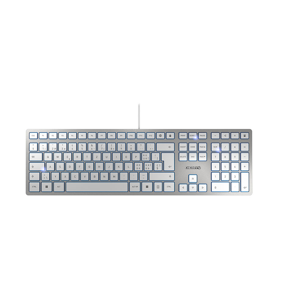 CHERRY KC 6000 SLIM Rugged Keyboard · Silver