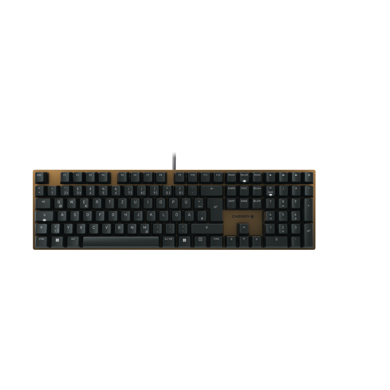 CHERRY KC 200 MX Keyboard · Black, Bronze