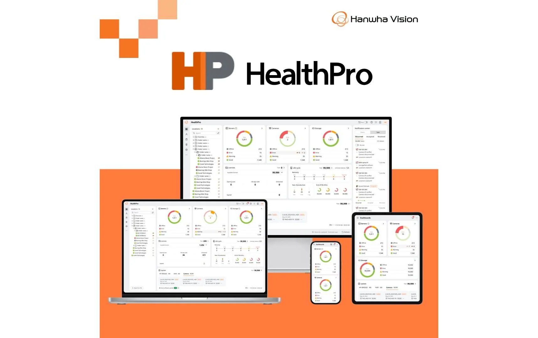 Hanwha Vision HealthPro Gerätelizenz 1 Jahr