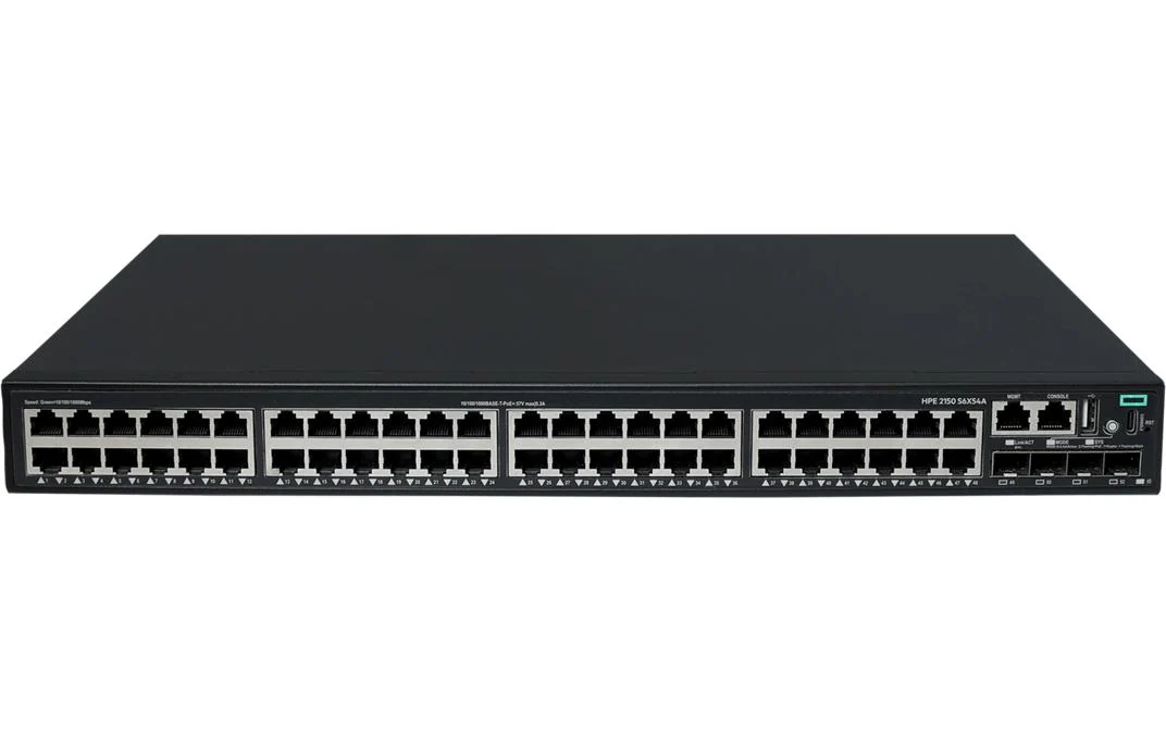 HPE Aruba Networking CW 2150-Series S6X54A PoE++Switch 52 Port