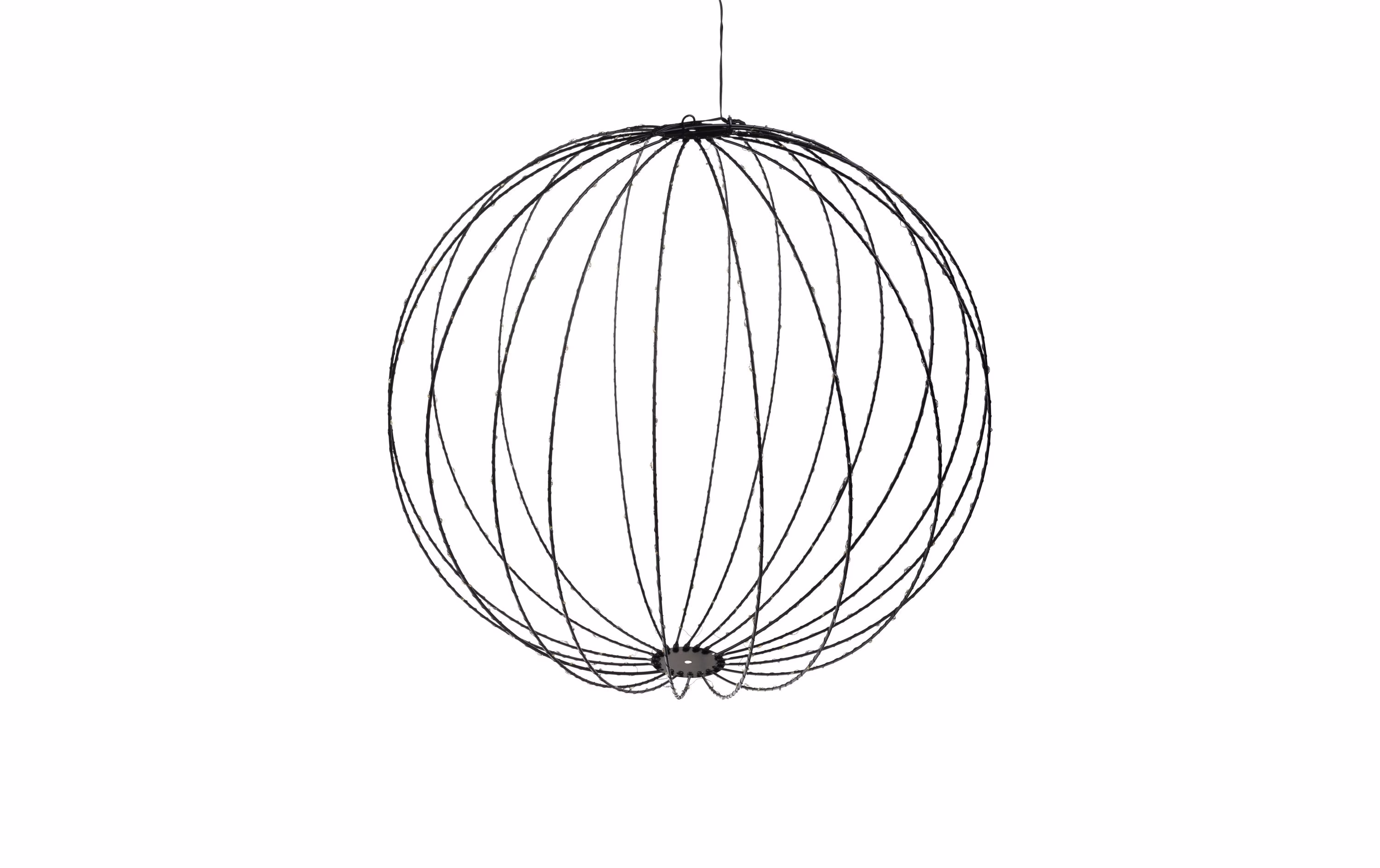 COCON LED-Kugel 3D, Draht, Ø 60 cm